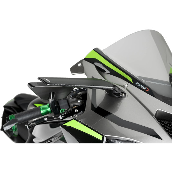 Rétroviseur droit PUIG Aileron - KAWASAKI NINJA 400 2018-2020 - ZX-10R / ZX-10RR 2021-2026 - ZX-6R NINJA 2024-2026