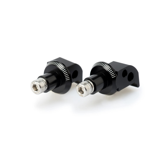 Adaptateurs PUIG repose-pieds passager - YAMAHA FZ8 2011-2016 - FZ8 FAZER 2011-2012 - QJ MOTOR SRT 900SX 2023-2026