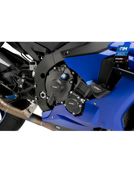 Kit protections de carter moteur PUIG Track - YAMAHA YZF-R1 2015-2025 - YZF-R1 RACE 2024-2026 - YZF-R1M 2016-2026