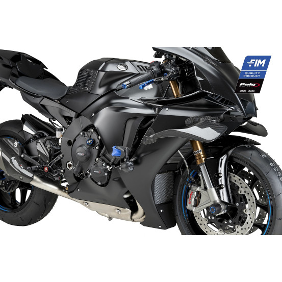 Kit protections de carter moteur PUIG Track - YAMAHA YZF-R1 2015-2025 - YZF-R1 RACE 2024-2026 - YZF-R1M 2016-2026
