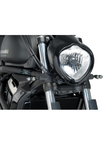 Jeu de supports à la fourche pour clignotants avant Puig - KAWASAKI VULCAN S 2015-2026 - VULCAN S CAFE 2017-2020