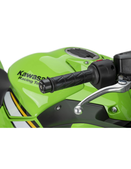 Embouts de guidon PUIG Balance avec anneaux M6 - KAWASAKI NINJA 650 / Z650 2020-2026 - NINJA 7 HYBRID 2024-2026