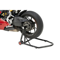 Béquille de stand arrière PUIG pour bras oscillant monobras avec transmission côté gauche diamètre axe 21,50 mm 2