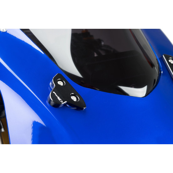 Obturateurs PUIG de rétroviseurs - YAMAHA YZF-R1 2015-2019 - YZF-R6 2017 - YZF-R7 2022-2026 - YZF-R9 2025-2026
