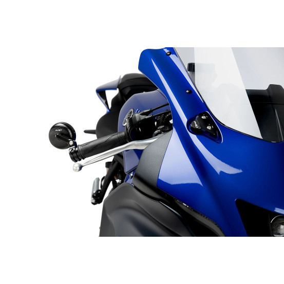 Obturateurs PUIG de rétroviseurs - YAMAHA YZF-R1 2015-2019 - YZF-R6 2017 - YZF-R7 2022-2026 - YZF-R9 2025-2026