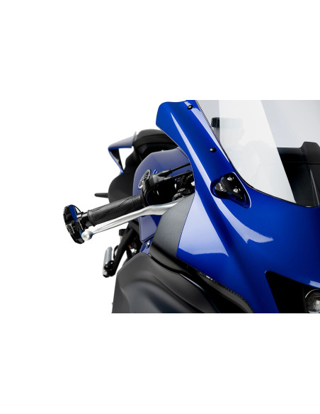 Obturateurs PUIG de rétroviseurs - YAMAHA YZF-R1 2015-2019 - YZF-R6 2017 - YZF-R7 2022-2026 - YZF-R9 2025-2026
