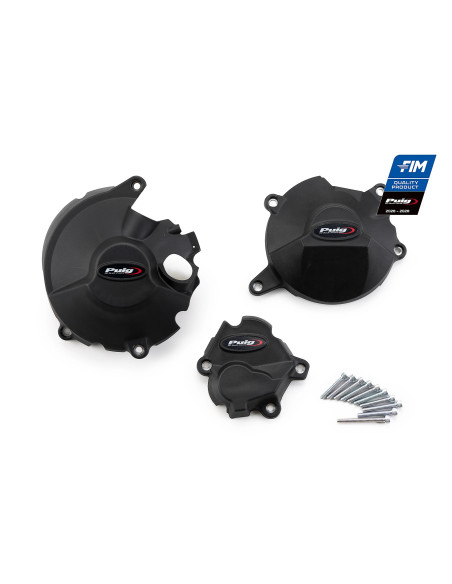 Kit protections de carter moteur PUIG Track - HONDA CBR1000RR-R FIREBLADE / CBR1000RR-R FIREBLADE SP 2020-2025