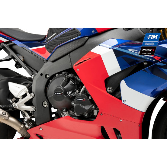 Kit protections de carter moteur PUIG Track - HONDA CBR1000RR-R FIREBLADE / CBR1000RR-R FIREBLADE SP 2020-2025