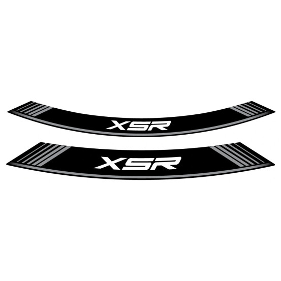 Liserets de jantes PUIG spéciaux XSR - YAMAHA XSR700 2016-2026 - XSR700 XTRIBUTE 2019-2020 - XSR900 2016-2021