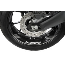Liserets de jantes PUIG spéciaux XSR - YAMAHA XSR700 2016-2026 - XSR700 XTRIBUTE 2019-2020 - XSR900 2016-2021 2