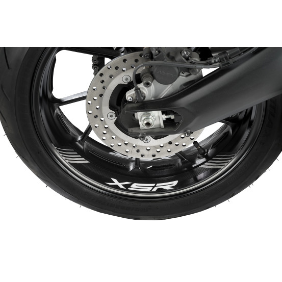 Liserets de jantes PUIG spéciaux XSR - YAMAHA XSR700 2016-2026 - XSR700 XTRIBUTE 2019-2020 - XSR900 2016-2021