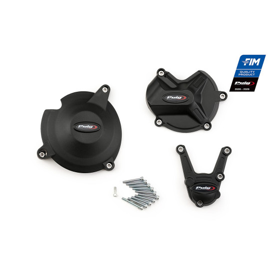 Kit protections de carter moteur PUIG Track - BMW S1000 XR 2015-2019 - S1000R 2017-2020 - S1000RR 2017-2018