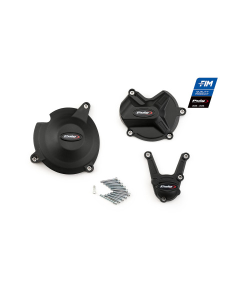 Kit protections de carter moteur PUIG Track - BMW S1000 XR 2015-2019 - S1000R 2017-2020 - S1000RR 2017-2018
