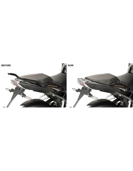 Caches PUIG pour poignées arrières - BMW R1200R / R1200RS 2015-2018 - R1250R 2018-2026 - R1250RS 2019-2026
