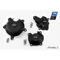 Kit protections de carter moteur PUIG Track - KAWASAKI ZX-6R 636 NINJA 2013-2017 - ZX-6R NINJA 2009-2026