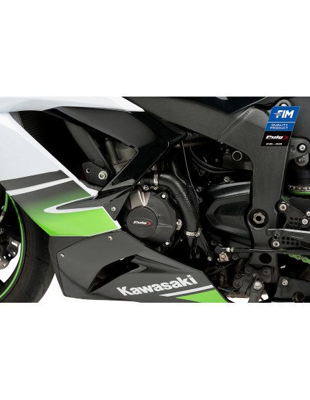 Kit protections de carter moteur PUIG Track - KAWASAKI ZX-6R 636 NINJA 2013-2017 - ZX-6R NINJA 2009-2026
