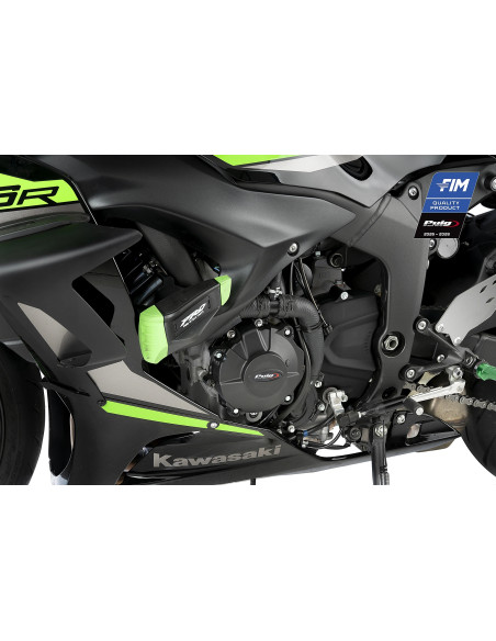 Kit protections de carter moteur PUIG Track - KAWASAKI ZX-6R 636 NINJA 2013-2017 - ZX-6R NINJA 2009-2026