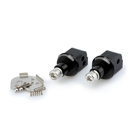 Adaptateurs PUIG repose-pieds passager - HONDA CB500X 2022-2024 - NX500 2024-2026 - NX500 ECLUTCH 2026