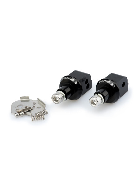 Adaptateurs PUIG repose-pieds passager - HONDA CB500X 2022-2024 - NX500 2024-2026 - NX500 ECLUTCH 2026