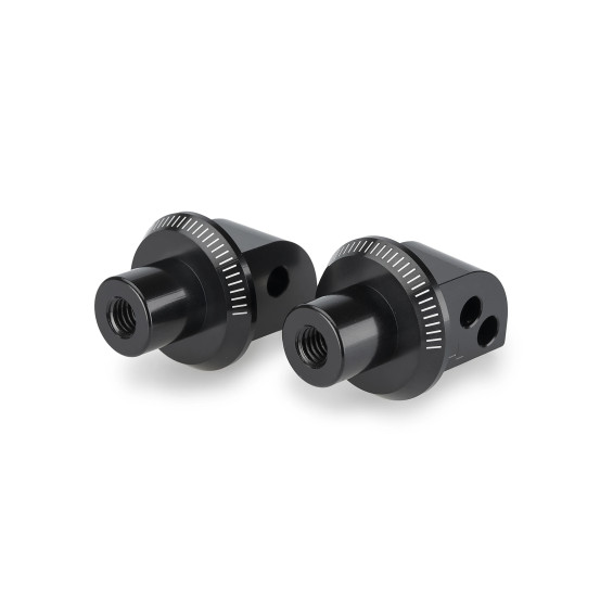 Adaptateurs PUIG repose-pieds passager - VOGE 900DSX 2024-2026 - DS800 RALLY / DS800X RALLY 2025-2026