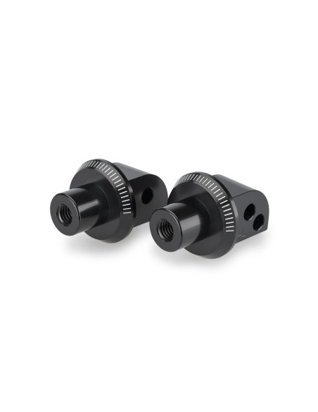 Adaptateurs PUIG repose-pieds passager - VOGE 900DSX 2024-2026 - DS800 RALLY / DS800X RALLY 2025-2026