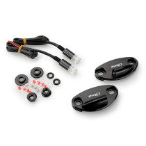 Obturateurs PUIG de rétroviseurs avec clignotants Tab - KAWASAKI ZX-10R 2016-2026 - ZX-10RR 2017-2026