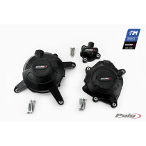 Kit protections de carter moteur PUIG - YAMAHA MT-125 2015 - YZF-R125 2016-2019 - YZF-R3 2016-2024
