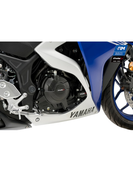 Kit protections de carter moteur PUIG - YAMAHA MT-125 2015 - YZF-R125 2016-2019 - YZF-R3 2016-2024