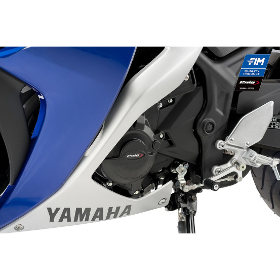Kit protections de carter moteur PUIG - YAMAHA MT-125 2015 - YZF-R125 2016-2019 - YZF-R3 2016-2024