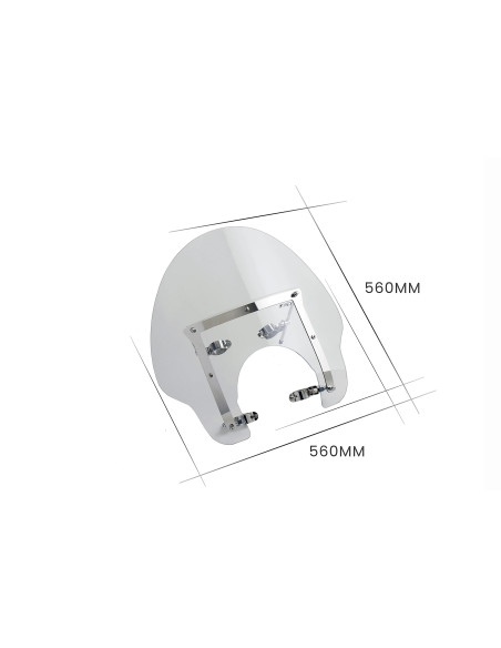 Pare-brise PUIG America II - YAMAHA - HARLEY DAVIDSON - SUZUKI - HONDA - KAWASAKI - DAELIM - KYMCO