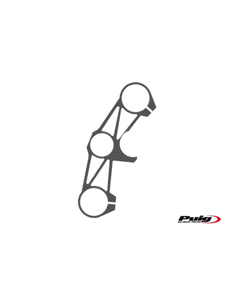 Protection de té Fourche PUIG Xtreme - KAWASAKI ZX-6R 636 NINJA 2013-2017 - ZX-6R NINJA 2018-2023