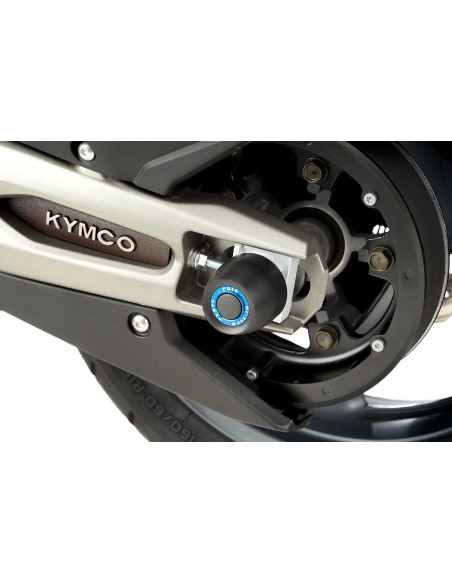 Tampons de protection PUIG Bras oscillant PHB19 - KYMCO AK550 2017-2023 - AK550 PREMIUM 2024-2026