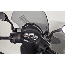 Bulle PUIG City Touring - SYM HD2 125 E3 2012-2015 - HD2 125 E4 2016-2017 - HD2 200 IE 2012-2017 2