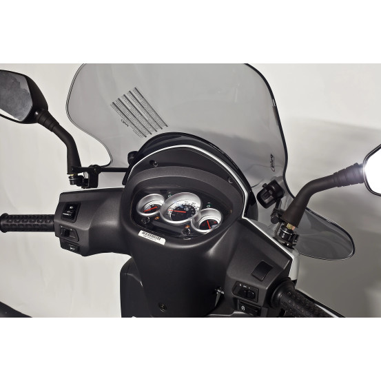 Bulle PUIG City Touring - SYM HD2 125 E3 2012-2015 - HD2 125 E4 2016-2017 - HD2 200 IE 2012-2017