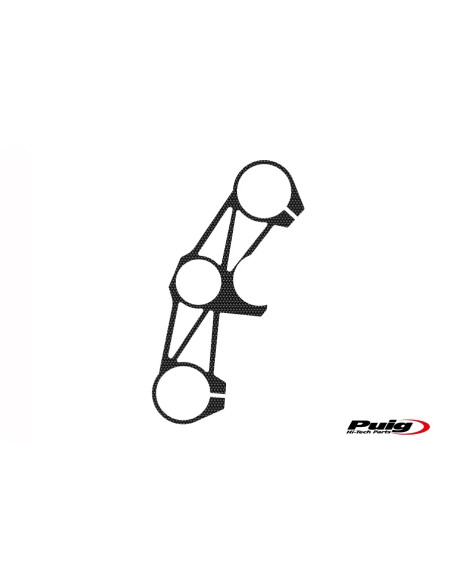Protection PUIG Té de fourche Naked - KAWASAKI ZX-6R 636 NINJA 2013-2017 - ZX-6R NINJA 2018-2023