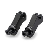 Adaptateurs PUIG repose-pieds pilote - TRIUMPH SCRAMBLER 400 XC 2026 - SCRAMBLER 400X 2024-2025