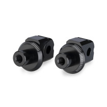 Adaptateurs PUIG repose-pieds passager - ZONTES 368G ADV / 703F-19 / 703F-21 / 703RR 2024-2026