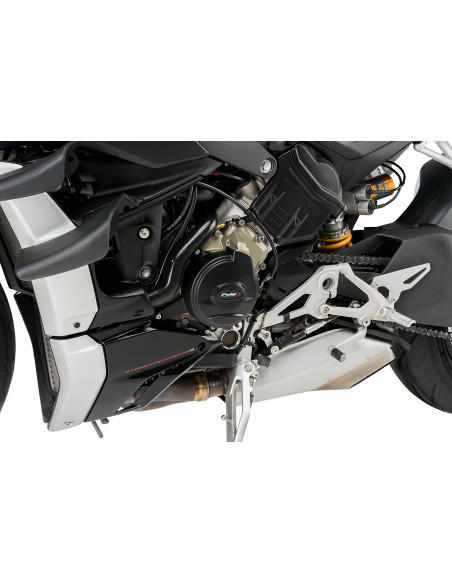Kit protections de carter moteur PUIG - DUCATI STREETFIGHTER V4 / STREETFIGHTER V4S 2020-2022