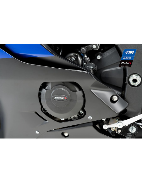 Kit protections de carter moteur PUIG Track - YAMAHA YZF-R6 2006-2020 - YZF-R6 RACE 2021-2024