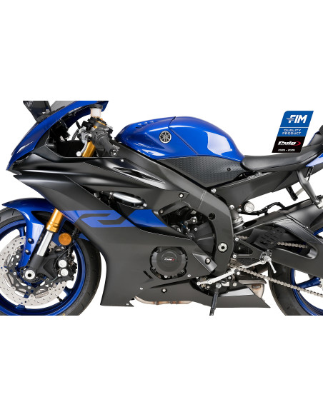 Kit protections de carter moteur PUIG Track - YAMAHA YZF-R6 2006-2020 - YZF-R6 RACE 2021-2024
