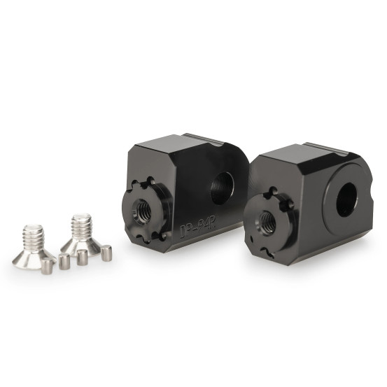 Adaptateurs PUIG réglables repose-pieds passager - ZONTES 703F-19 / 703F-21 / 703RR 2024-2026