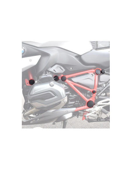 Bouchon de cadre PUIG - BMW R1200R / R1200RS 2015-2018 - R1250R 2018-2026 - R1250RS 2019-2026