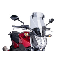 Bulle PUIG Touring Plus avec déflecteur - HONDA NC700S 2012-2013 - NC750S / NC750SD 2014-2020