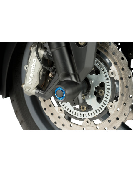 Tampons de protection PUIG de fourche PHB19 - KYMCO AK550 2017-2023 - AK550 PREMIUM 2024-2026