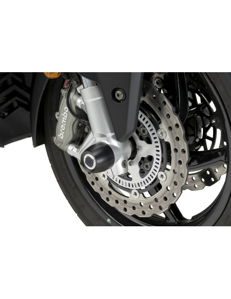 Tampons de protection PUIG de fourche PHB19 - KYMCO AK550 2017-2023 - AK550 PREMIUM 2024-2026