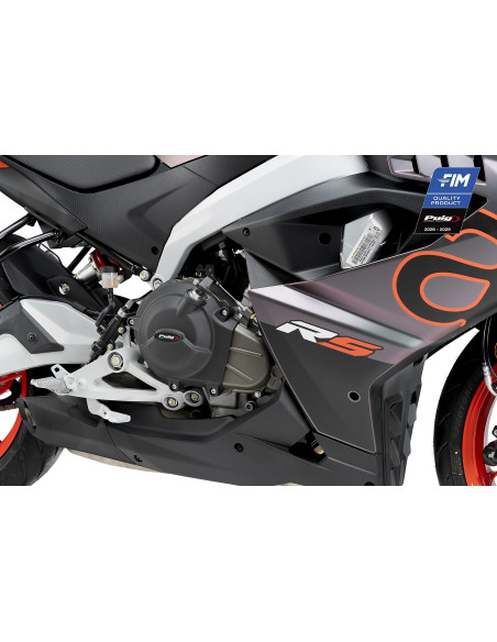 Kit protections de carter moteur PUIG Track - APRILIA RS 457 2024-2026 - TUONO 457 2025-2026