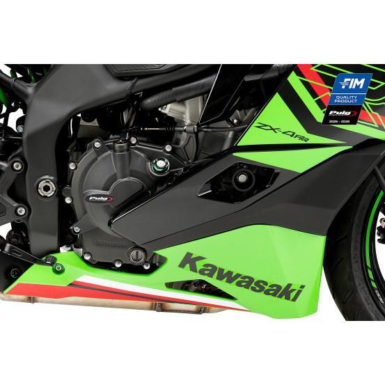 Kit protections de carter moteur PUIG Track - KAWASAKI ZX-4R NINJA / ZX-4RR NINJA 2024-2026