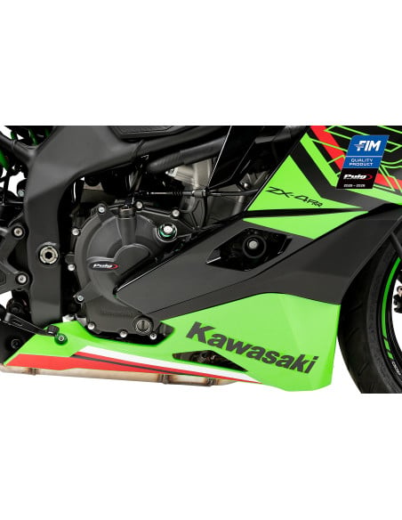 Kit protections de carter moteur PUIG Track - KAWASAKI ZX-4R NINJA / ZX-4RR NINJA 2024-2026