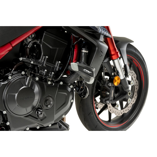 Tampons protection PUIG Pro 2.0 - HONDA CB750 HORNET 2023-2026 - CB750 HORNET ECLUTCH 2026