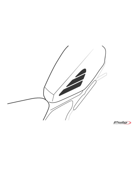 Protection de réservoir PUIG - HONDA CMX 500 REBEL 2017-2026 - CMX 500 REBEL SE 2020-2025